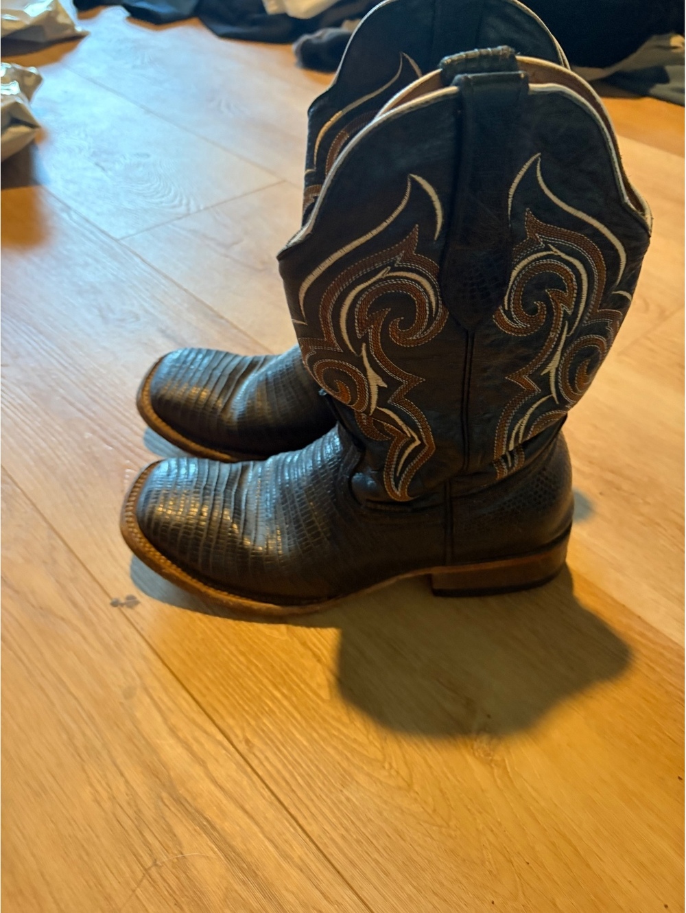REAL snake skin boots